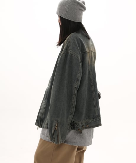 GRUNGE RIDGE DENIM JACKET