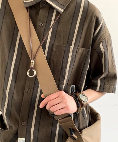LEATHER NECKLACE-DOUBLERING