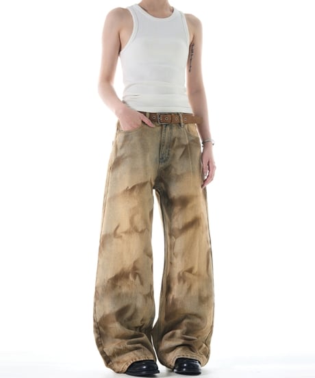 MARBLEDUST LOOSE DENIM