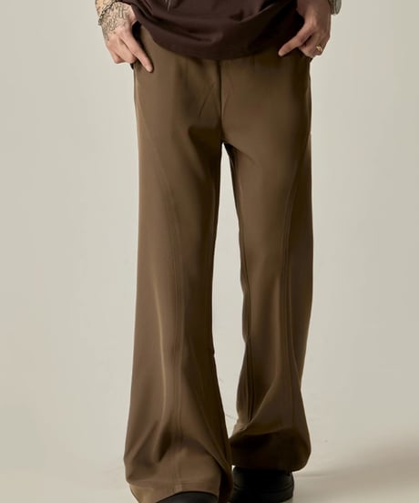 HIGH-END BOOT CUT PANTS /2color