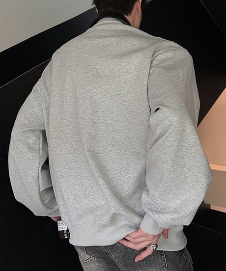 BICOLOR SWEAT POLO /2color