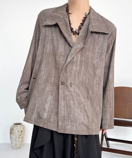 MODERN DRAPE JACKET /3color