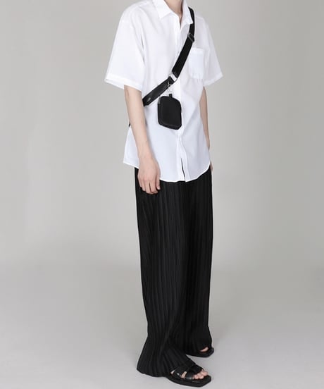 ICE SILK DRAPE WIDE PANTS /2color