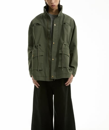 MILITARY MID-LENGTH JACKET