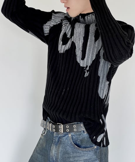 NOIRGRAD MOCK KNIT /2color