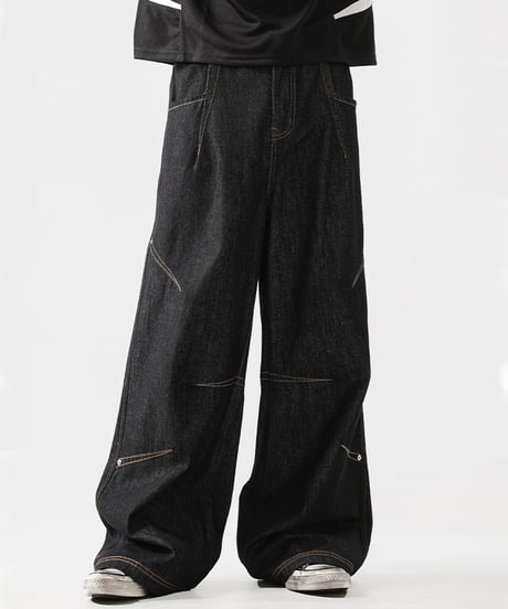 DECONSTRUCT WIDE DENIM