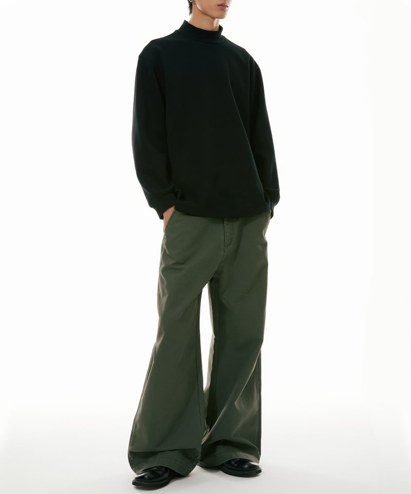 WIDE STRAIGHT WORK PANTS /2color | Urban Edge