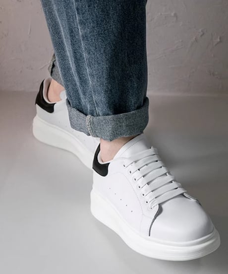 THICK-SOLED COLLEGE SNEAKERS /7color