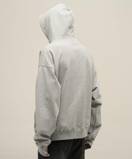 HIGH-NECK BELT HOODIE /2color