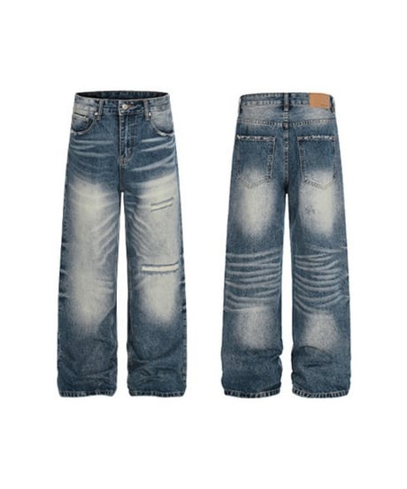 GRUNGEFADE STRAIGHT DENIM