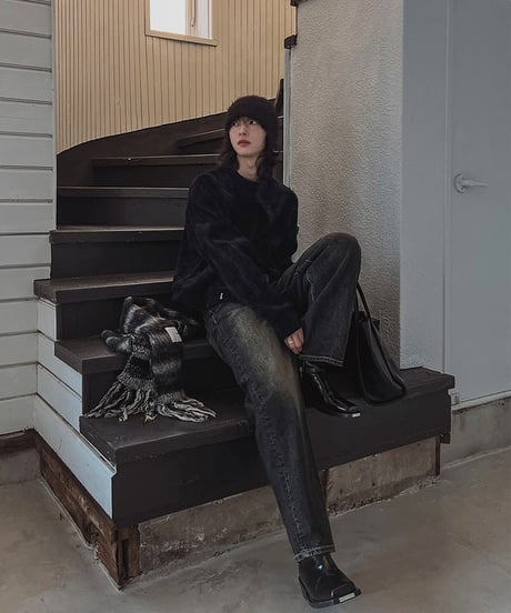 VELVET NOIR SHORT JACKET /2color