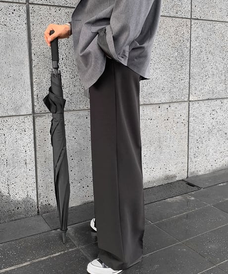 LOOSE STRAIGHT SLACKS /2color