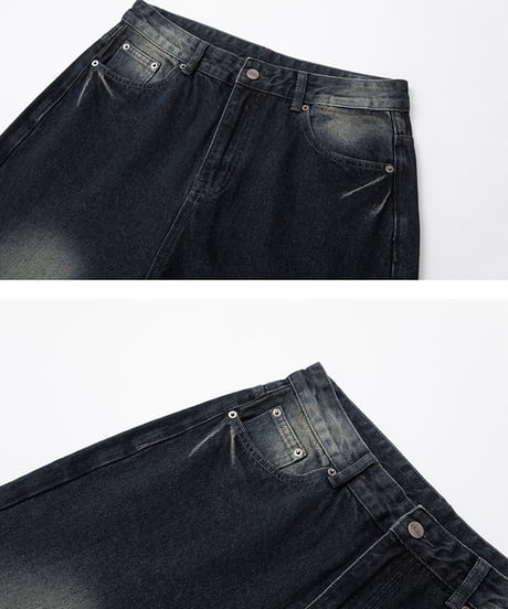 VINTAGEFADE LOOSE STRAIGHT DENIM