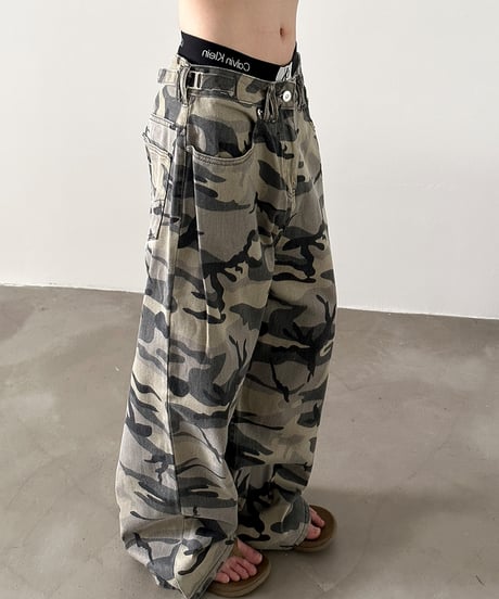 NOISE CAMOUFLAGE DENIM