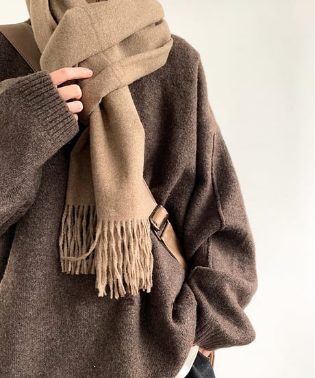 LOOSE MAILLARD KNIT /3color