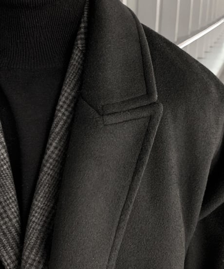 WOOL-LIKE BASIC COAT /2color