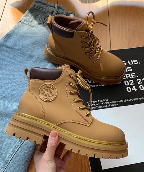 HIGHTOP CHELSEA WORK BOOTS /3color