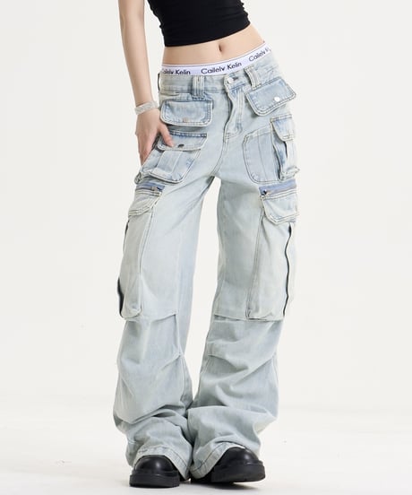 RUGGEDGE CARGO DENIM /2color