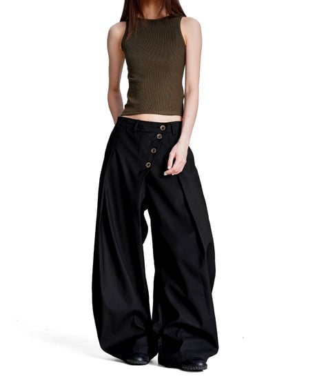 ASYMFLOW LOOSE PANTS /3color
