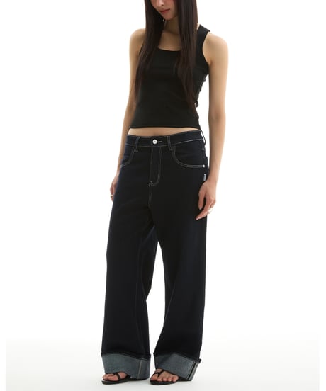 FLIP-Y2K STRAIGHT DENIM