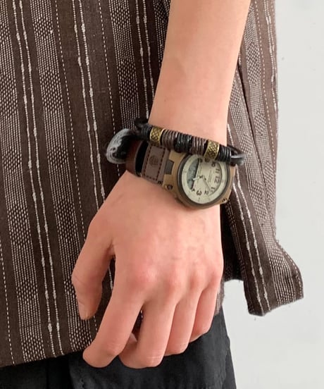 LEATHER BRACELET-VINTAGEMETAL