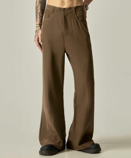 HIGH-END BOOT CUT PANTS /2color