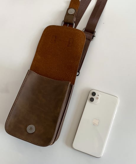 FAUX LEATHER MINI SHOULDER /2color