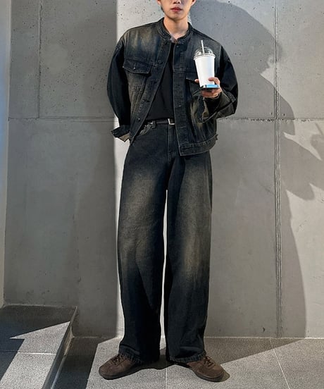 VINTAGEFADE LOOSE STRAIGHT DENIM