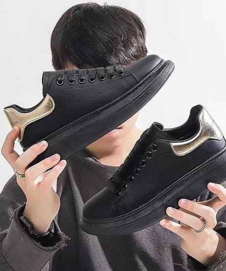 THICK-SOLED COLLEGE SNEAKERS /7color