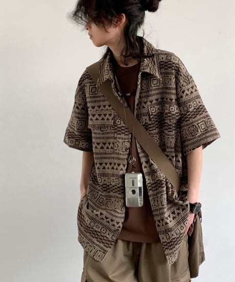 RETRO ETHNIC STYLE SHIRT