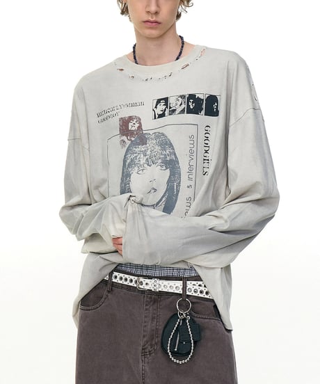 ASHPRINT DISTRESS TEE