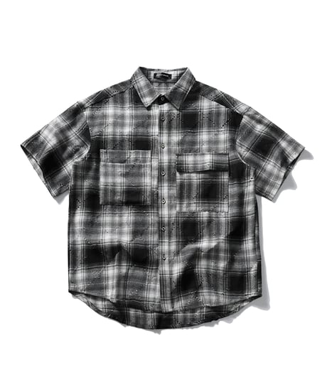 RUSTNOISE CHECK SHIRT /3color