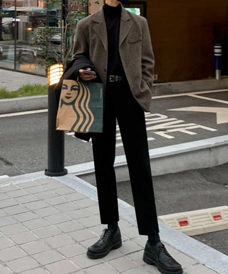 K-STYLE LOOSE WOOL JACKET