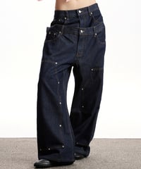 DUALWAIST LOOSE DENIM