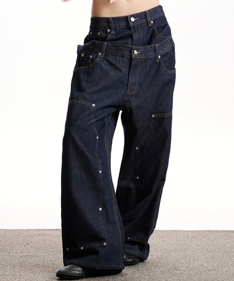 DUALWAIST LOOSE DENIM