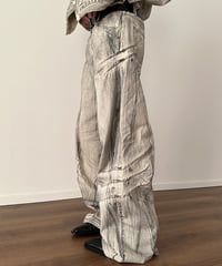 HIGH-END WASHED DESIGN DENIM