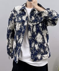 JACQUARD DENIM JACKET