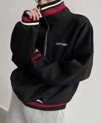 HALF-ZIP TRACK JACKET /2color
