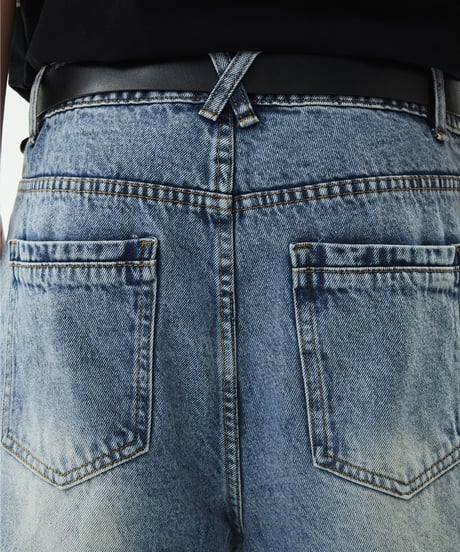 WIDE STRAIGHT VINTAGE DENIM