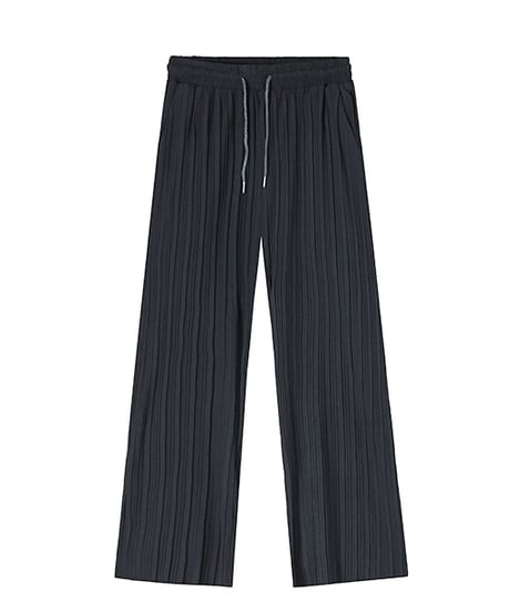 ICE SILK DRAPE WIDE PANTS /2color