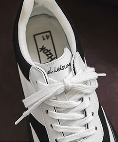 THICK-SOLED FLUFFY SNEAKERS /3color