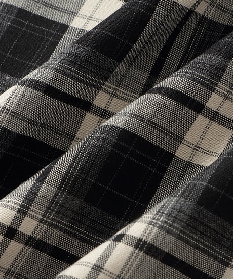 FADEBOX CHECK WIDE PANTS /2color