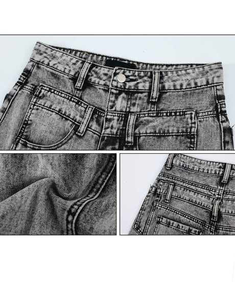 HEAVY WASH TIE-DYE DENIM