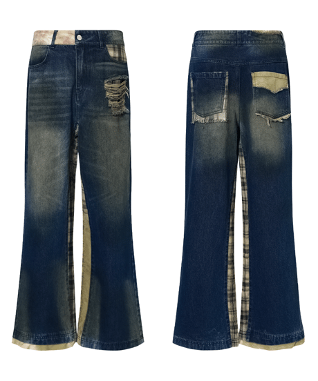 PATCHWORK VINTAGE JEANS