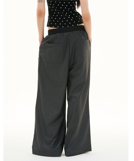 PLEATED FLOW PANTS /2color