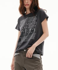 STATICFIELD SHORT TEE /2color
