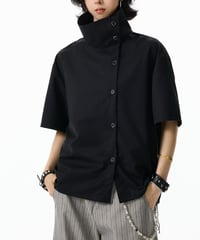 NOIRFLOW ASYM SHIRT /2color