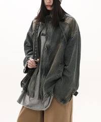 GRUNGE RIDGE DENIM JACKET