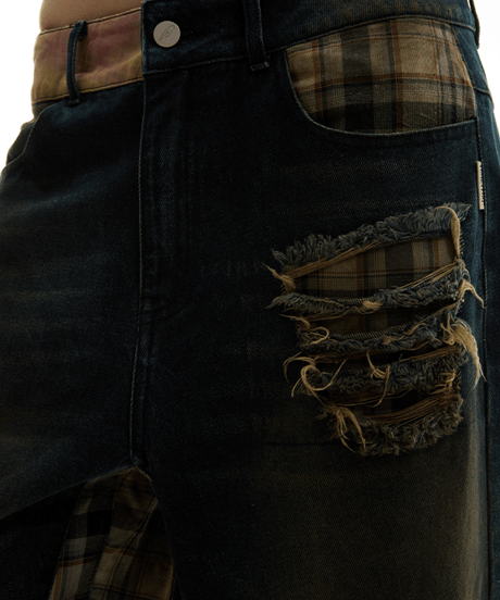 PATCHWORK VINTAGE JEANS