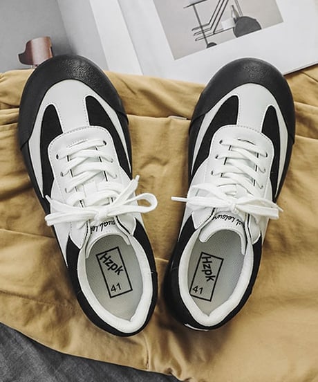 THICK-SOLED FLUFFY SNEAKERS /3color